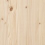 Estructura de cama de madera maciza de pino 90x200 cm
