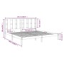 Estructura de cama sin colchón madera maciza de pino 200x200 cm