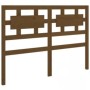 Estructura de cama madera maciza de pino marrón miel 200x200 cm