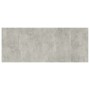 Cabecero de cama y mesitas madera contrachapada gris hormigón