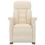 Sillón de masaje eléctrico microfibra beige