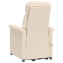 Sillón de masaje eléctrico microfibra beige