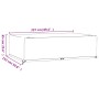 Fundas muebles jardín 2 uds 12 ojales rectangular 227x152x65 cm