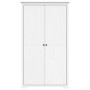 Armario BODO madera maciza de pino blanco 99x53,5x173 cm