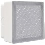 Foco LED empotrable para el exterior, 100 x 100 x 68 mm