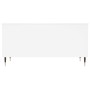 Mesa de centro madera contrachapada blanco 90x44,5x45 cm