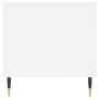 Mesa de centro madera contrachapada blanco 90x44,5x45 cm