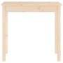 Mesa consola madera maciza de pino 80x40x75 cm