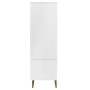 Armario MOLDE madera maciza de pino blanco 90x55x175 cm