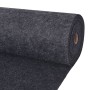 Alfombra para eventos estriada gris antracita 1,2x10 m
