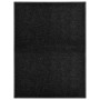 Felpudo lavable negro 90x120 cm