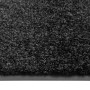 Felpudo lavable negro 90x120 cm