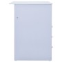 Escritorio infantil de dibujo inclinable blanco