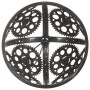 Lámpara de techo industrial diseño de rueda dentada 45 cm E27