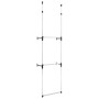 Sistema de armario telescópico con barras de aluminio