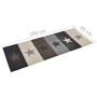 Alfombra de cocina lavable Star 60x180 cm