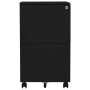 Armario archivador acero negro 39x45x67 cm