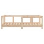 Estructura de cama para niños madera maciza de pino 70x140 cm