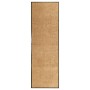 Felpudo lavable crema 60x180 cm