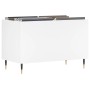 Mueble para discos madera contrachapada blanco 74,5x38x48 cm