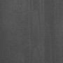Escritorio HAMAR madera maciza pino gris oscuro 110x40x75 cm