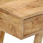 Escritorio de madera de mango rugosa 100x45x90 cm