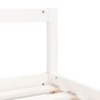 Estructura de cama infantil con cajones madera blanco 90x190 cm