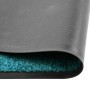 Felpudo lavable azul cian 60x180 cm