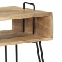 Mesa consola de madera maciza de mango 115x35x76 cm