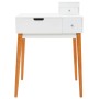 Tocador con espejo de MDF 60x50x86 cm