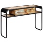 Mesa consola de madera maciza reciclada 118x30x75 cm