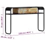 Mesa consola de madera maciza reciclada 118x30x75 cm