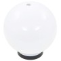 Juego de lámparas de bola LED 2 piezas esféricas 20 cm PMMA