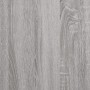 Mueble discos madera contrachapada gris sonoma 84,5x38x48 cm