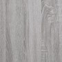 Mueble discos madera contrachapada gris Sonoma 84,5x38x89 cm