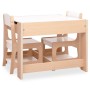 Mesa infantil con 2 sillas MDF