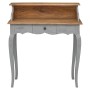 Escritorio de madera maciza de caoba 80x40x92 cm