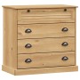Cómoda VIGO madera maciza pino 80x40x76 cm