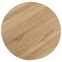 Mesa de bistró MDF marrón claro 80 cm