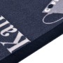 Alfombra de cocina lavable Coffee azul 60x300 cm