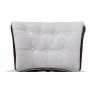 Silla de oficina giratoria blanca