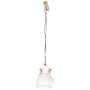 Lámpara colgante industrial 25 W blanca 109 cm E27