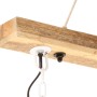 Lámpara colgante industrial 25 W blanca 109 cm E27