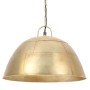 Lámpara colgante vintage redonda 25 W latón 41 cm E27