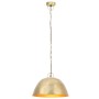 Lámpara colgante vintage redonda 25 W latón 41 cm E27