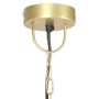 Lámpara colgante vintage redonda 25 W latón 41 cm E27