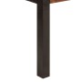 Mesa de comedor madera maciza de mango marrón miel 120x60x76 cm