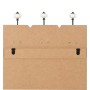 Perchero de pared FAMILY con 6 ganchos 120x40 cm