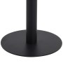 Mesa de bistró MDF marrón claro 60x60 cm