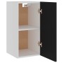 Armario colgante cocina madera ingeniería negro 29,5x31x60 cm